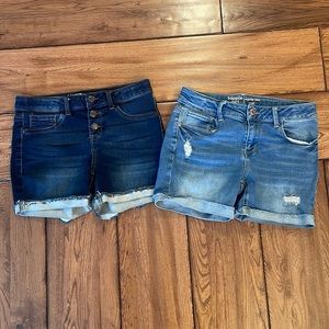Girls Hippie Girl shorts - 2 pairs